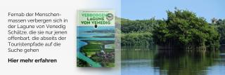 Lagune von Venedig. Link zum Buch Verborgene Lagune von Venedig.