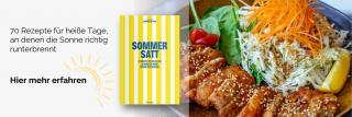 Sommergericht. Link zum Buch Sommersatt.