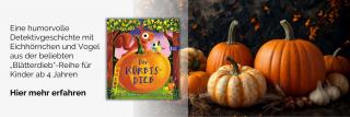 Kürbisse. LInk zum Buch Der Kürbisdieb.