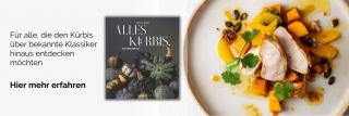 Kürbisgericht. Link zum Buch Alles Kürbis.