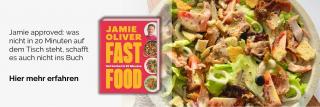 Hühner Salat. Link zum Buch Fast Food.