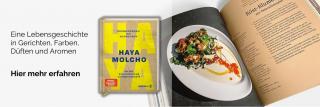 Buchseite aus HAYA. Link zum Buch.